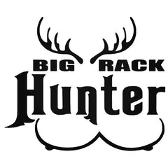 Big Rack Hunter Decal Sticker