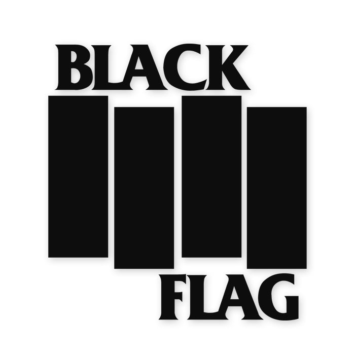 Black Flag Band Decal Sticker