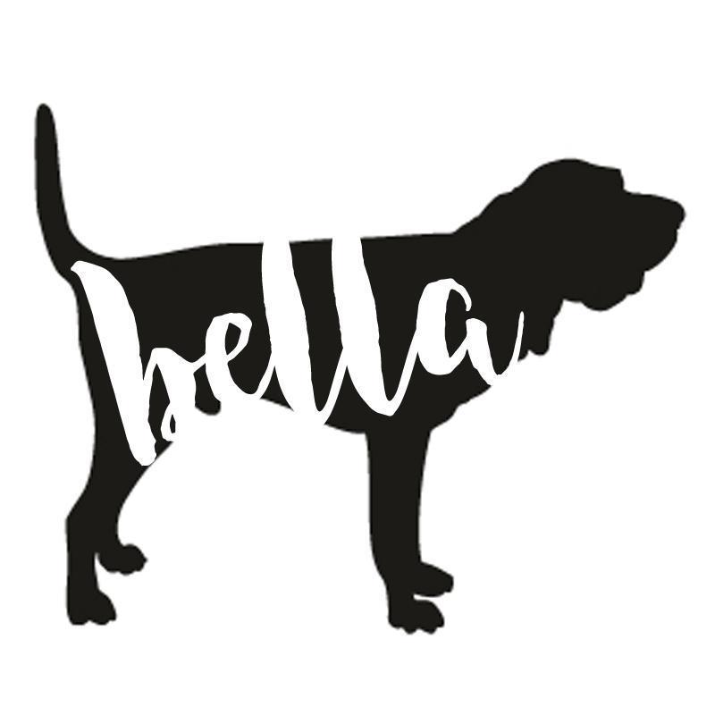Bloodhound Dog Decal Sticker for Car Windows