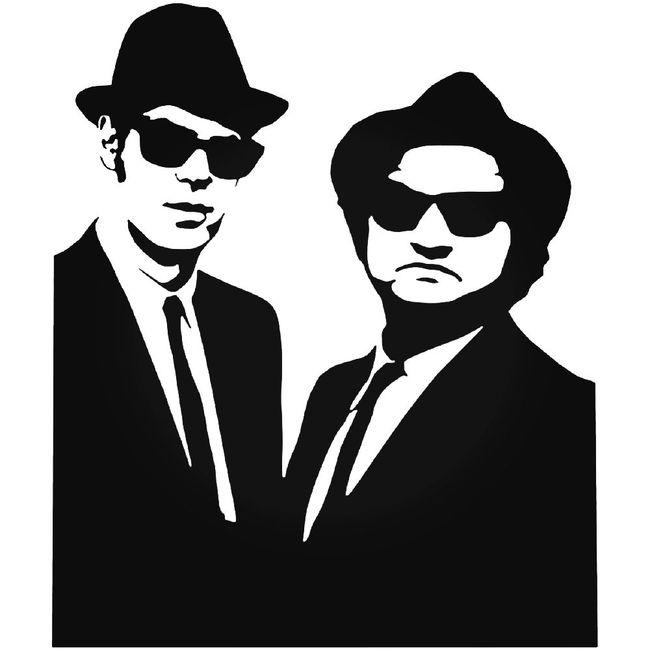 Blues Brothers 1923 Decal Sticker