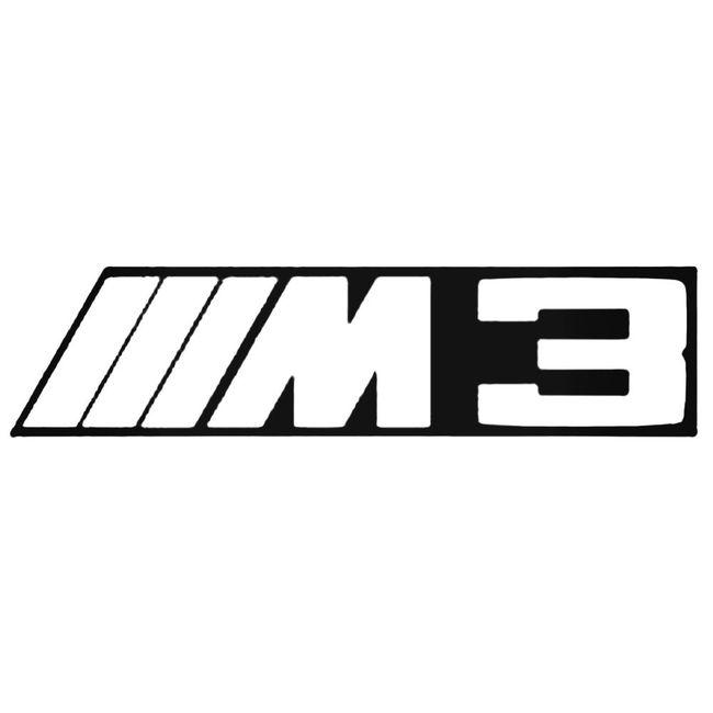 bmw m3 logo decal