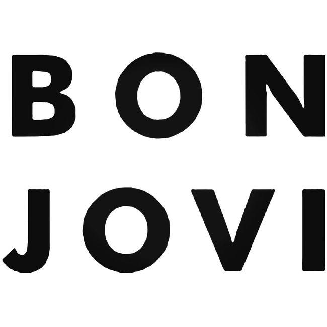 Bon Jovi Decal Sticker