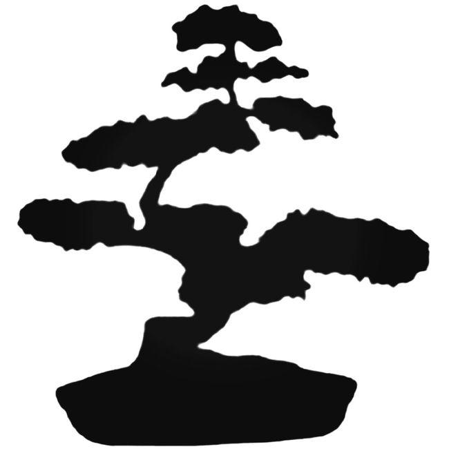 Bonsai Tree Decal Sticker