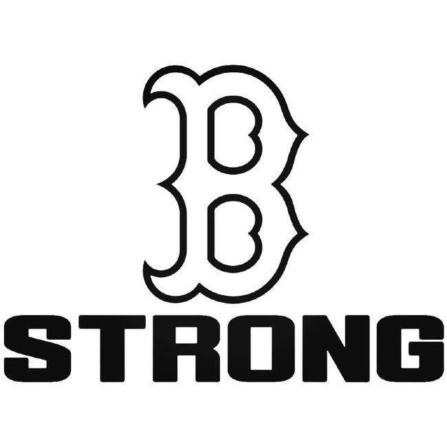 Boston Strong Vinyl Decal Sticker