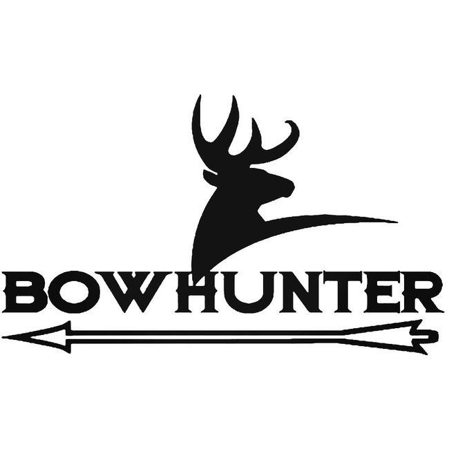 Bow Hunter Hunting Deer Buck 1 Decal Sticker