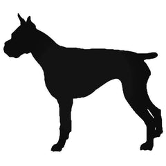 Boxer Bulldog Car Vinyl Decal Sticker
