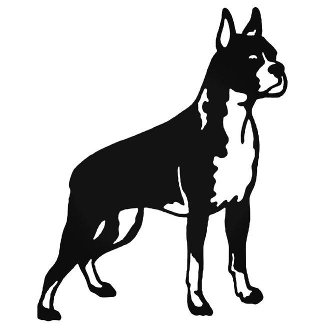 Boxer Bulldog Decal Sticker