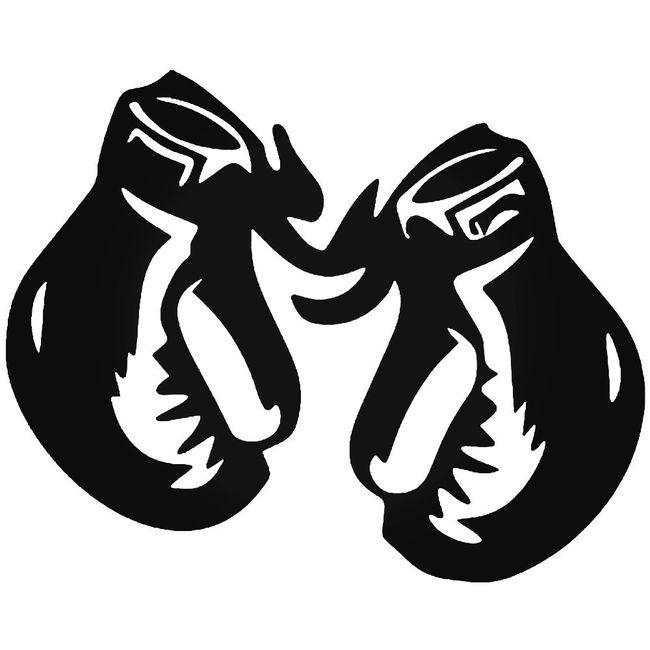 Boxing Gloves Boxer Decal Sticker