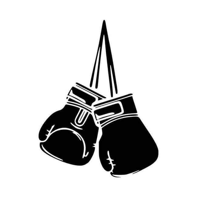 Boxing Gloves Decal Sticker