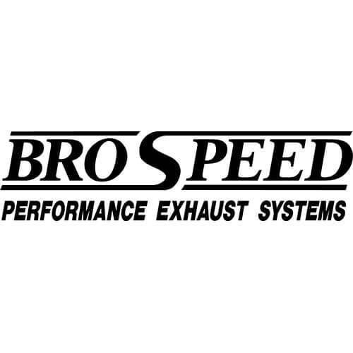Bro Speed Logo Decal Sticker