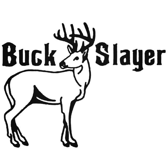 Buck Slayer Hunting Decal Sticker