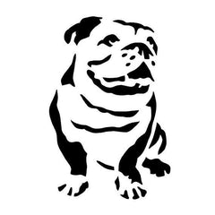 Bulldog British English Car Decal Sticker