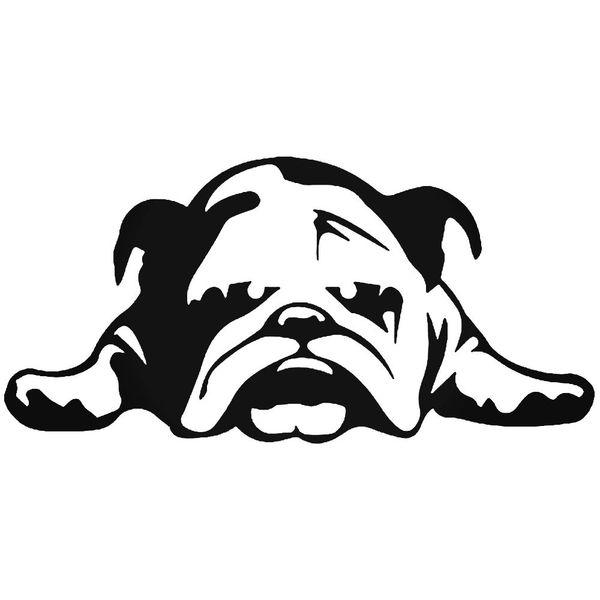 Bulldog Pet Decal Sticker