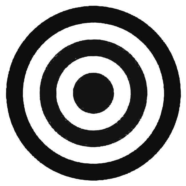 Bullseye Decal Sticker