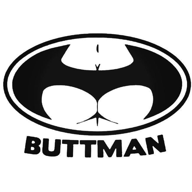 Buttman Decal Sticker