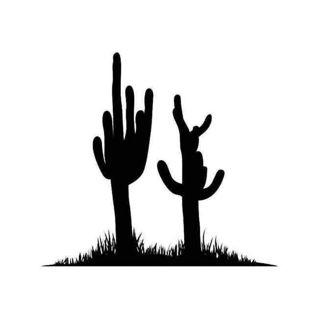 Cactus Tree Desert Decal Sticker