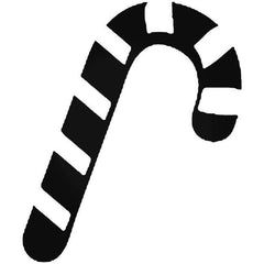 Candy Cane Christmas Decal Sticker
