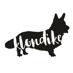 Cardigan Welsh Corgi Dog Decal Sticker for Car Windows