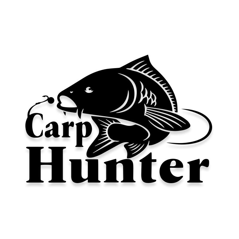 Carp Hunter Decal Sticker