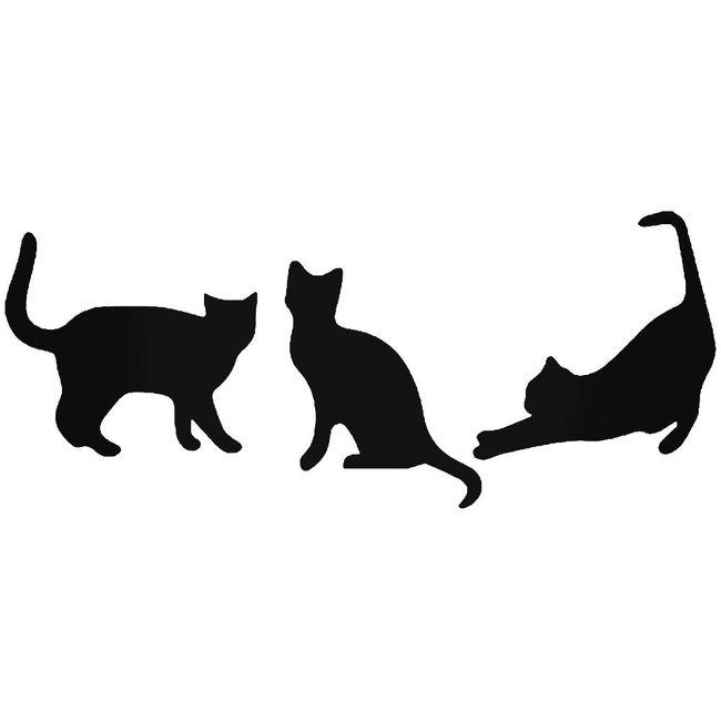 Cat Family Pet Decal Sticker