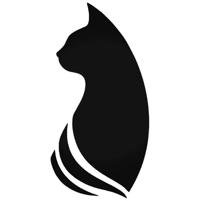 Cat Head Decal Sticker