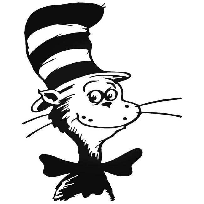 Cat In The Hat Dr. Seuss Decal Sticker