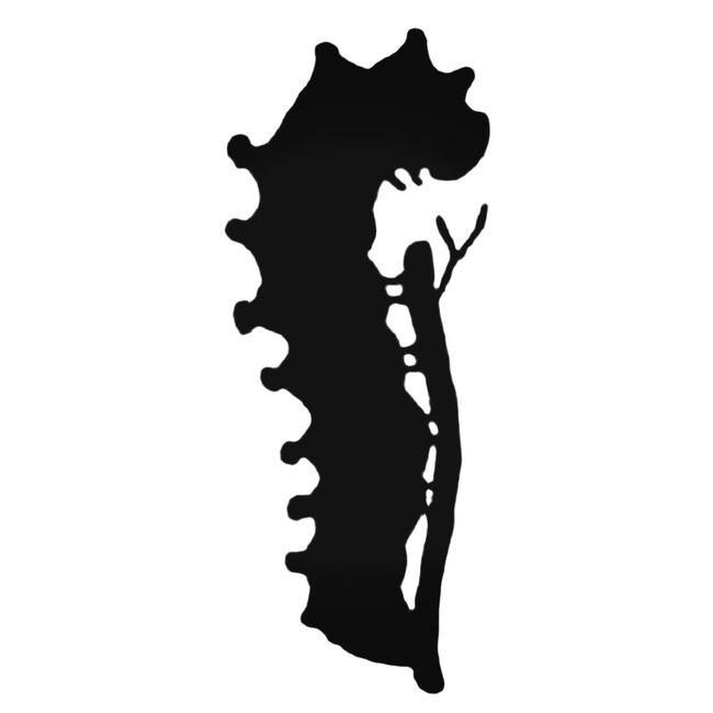 Caterpillar Car Window Decal Sticker