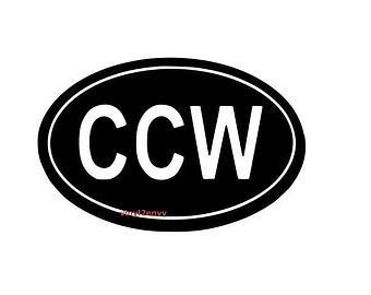 CCW Decal Sticker – Decalfly