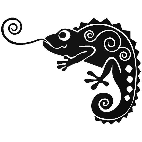 Chameleon Lizard 1 Decal Sticker