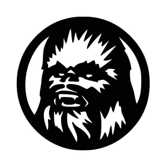 Chewbacca Decal Sticker