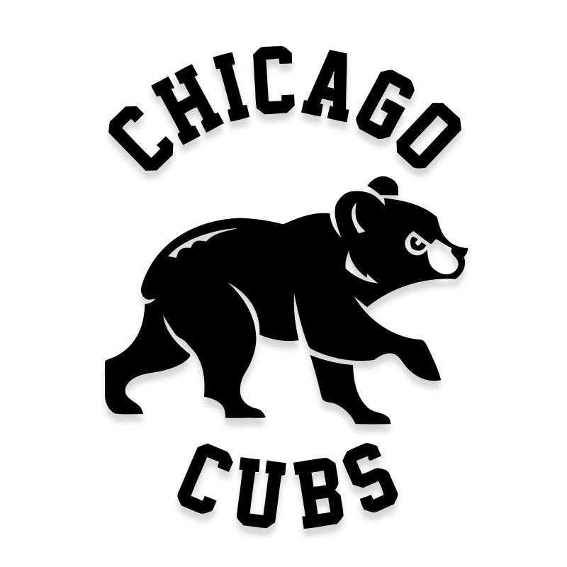 Chicago Cubs Decal Official Sticker