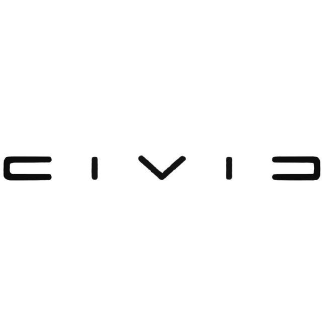 Civic 2 Decal Sticker