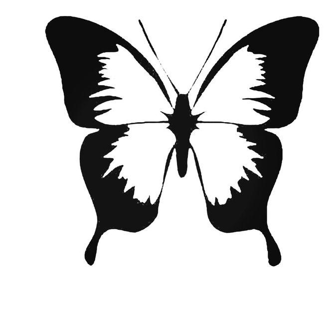 Classic Butterfly Decal Sticker