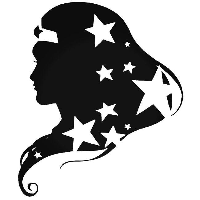 Classic Wonder Woman Decal Sticker