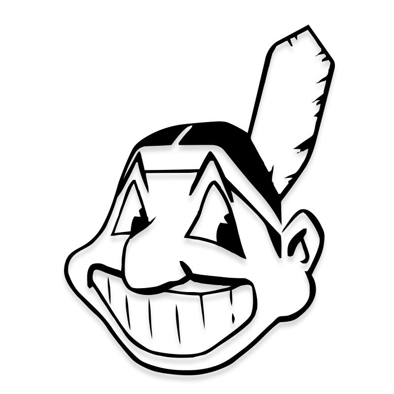 Cleveland Indians Decal Sticker MLB