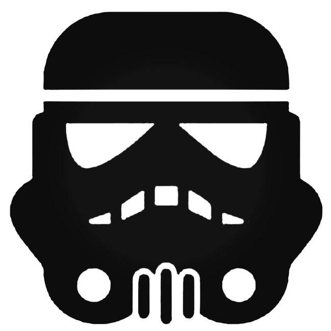 Clone Trooper Block Decal Sticker