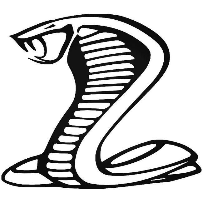 Cobra Exhaust Decal Sticker