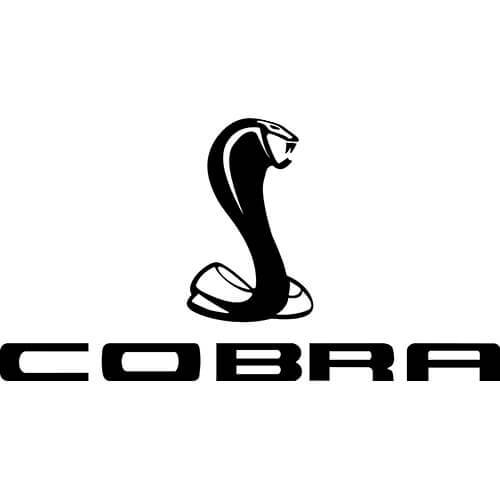 Cobra Mustang Logo Decal Sticker