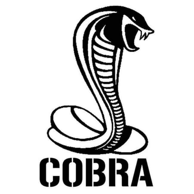 Cobra Vinyl Decal Sticker