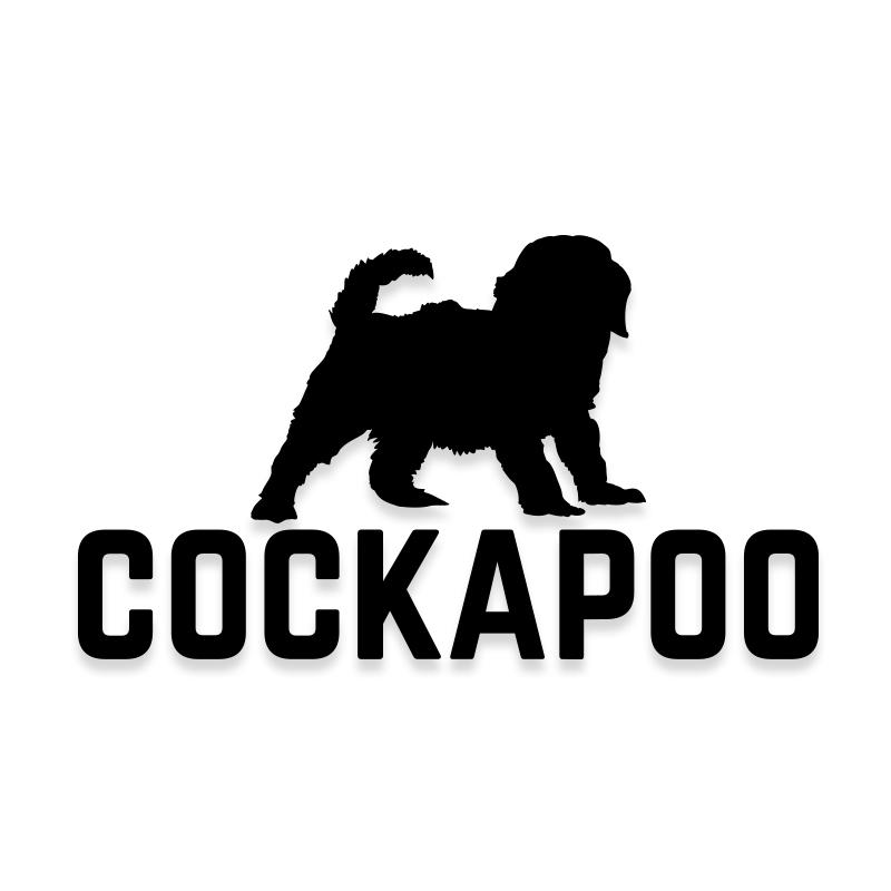 Cockapoo Car Decal Dog Sticker for Windows – Decalfly