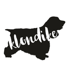 Cocker Spaniel Dog Decal Sticker for Car Windows