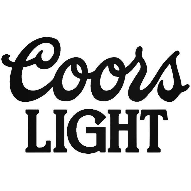 Coors Light Logo Decal Sticker