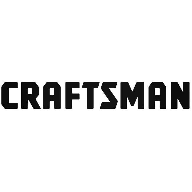 Craftsman Decal Sticker