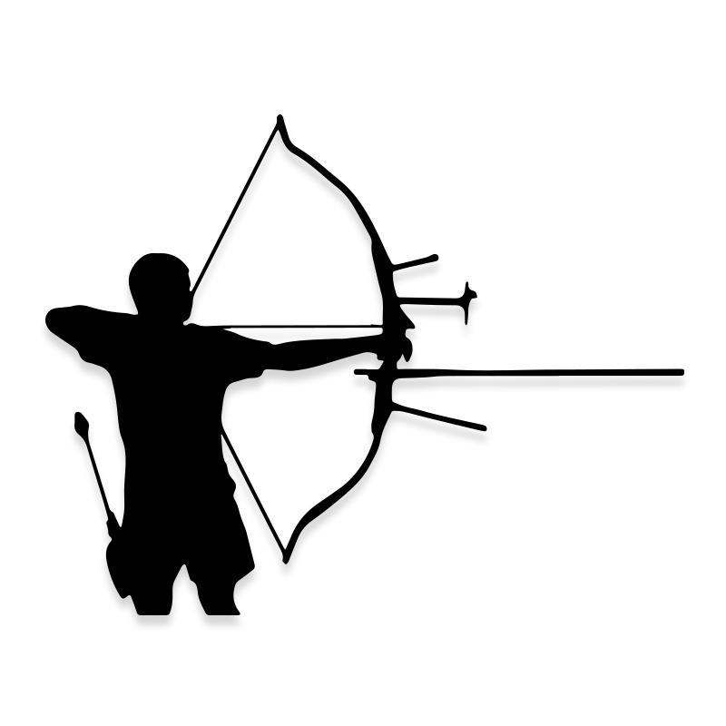 Cross Bow Arrow Hunting Decal Sticker – Decalfly