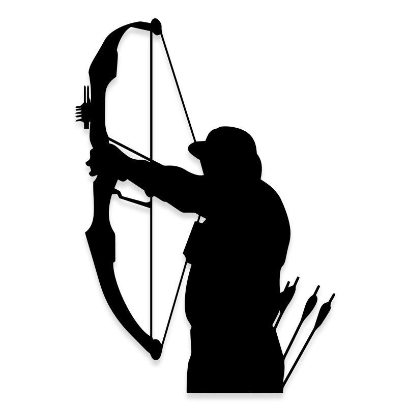 Cross Bow Outdoor Hunting Decal Sticker