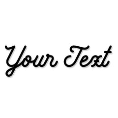 Custom Text Vinyl Decal Sticker 30