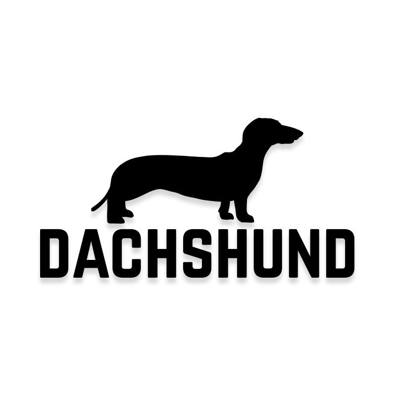Dachshund Car Decal Dog Sticker for Windows