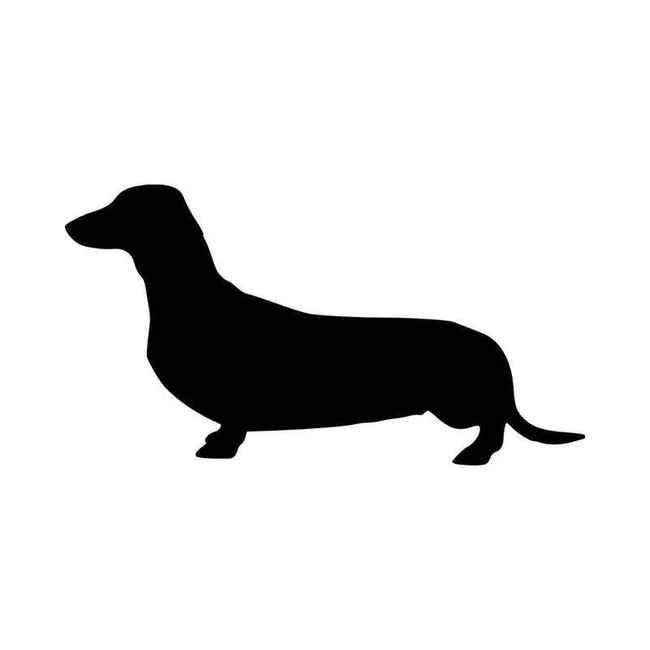 Dachshund Dog Decal Sticker