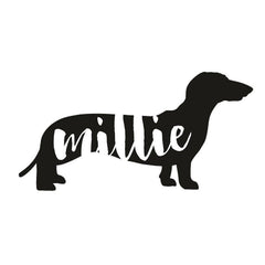 Dachsund Dog Decal Sticker for Car Windows