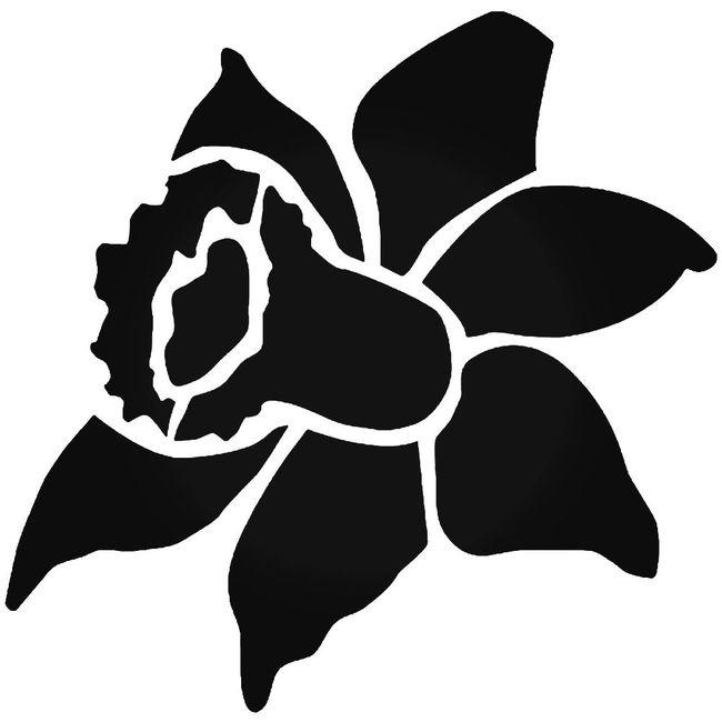 Daffodil Flower Decal Sticker